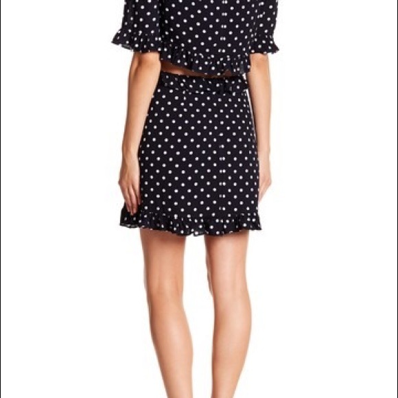 NWT Lucca Couture - polka dot mini dress - Picture 3 of 3